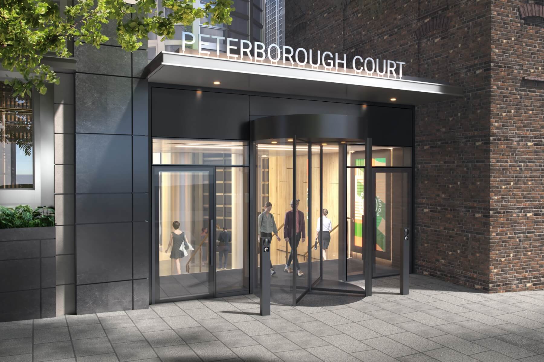 Wine Office Court Entrance